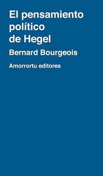 portada El Pensamiento Político de Hegel