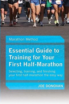 portada essential guide to training for your first half-marathon (en Inglés)