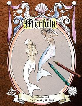 portada Merfolk: a coloring book (en Inglés)