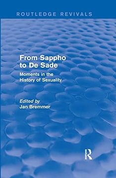 portada From Sappho to de Sade (Routledge Revivals): Moments in the History of Sexuality