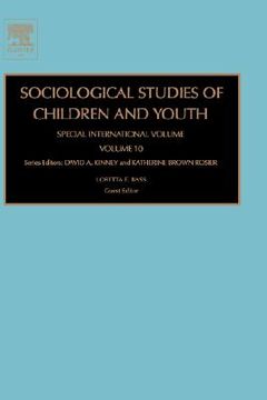 portada sociological studies of children and youth: special international volume (en Inglés)