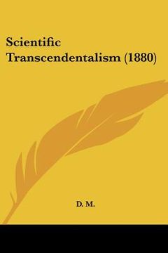 portada scientific transcendentalism (1880) (in English)