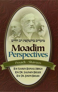 portada Moadim Perspectives: Pesach - Shavuos