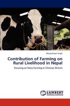 portada contribution of farming on rural livelihood in nepal (en Inglés)