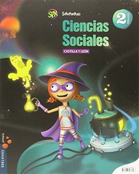 portada Ciencias Sociales 2º Primaria (Castilla y León) (Superpixépolis)