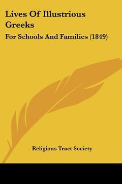 portada lives of illustrious greeks: for schools and families (1849)