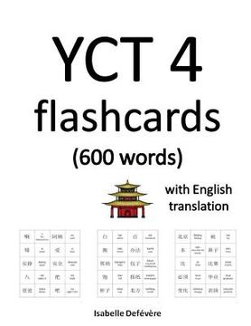 portada YCT 4 flashcards (600 words) with English translation (en Inglés)