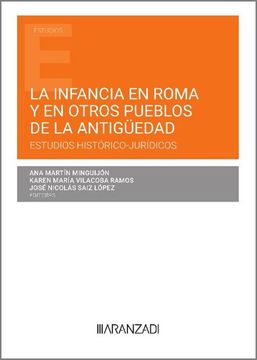 portada Infancia en Roma y en Otros Pueblos de la Antiguedad. Estudios Historico-Juridicos (in Spanish)