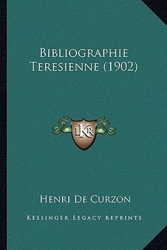 portada bibliographie teresienne (1902) (en Inglés)