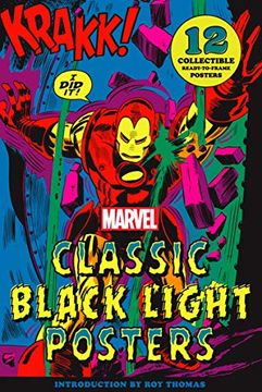 portada Marvel Classic Black Light Collectible Poster Portfolio 