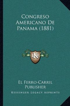 portada Congreso Americano de Panama (1881)