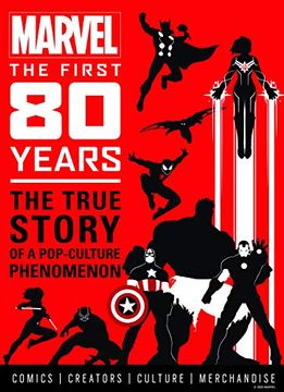 portada Marvel Comics First 80 Years hc (en Inglés)