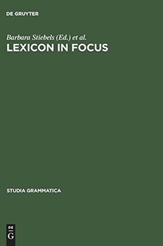 portada Lexicon in Focus (Studia Grammatica) (en Alemán)