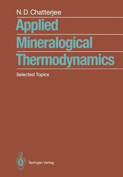 portada applied mineralogical thermodynamics: selected topics (en Inglés)
