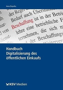 portada Handbuch Digitalisierung des Öffentlichen Einkaufs (en Alemán)