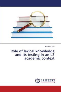 portada Role of Lexical Knowledge and Its Testing in an L2 Academic Context