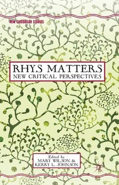 portada Rhys Matters: New Critical Perspectives (in English)