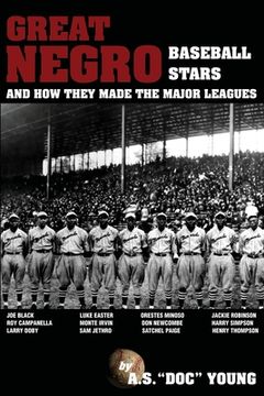 portada Great Negro Baseball Stars and how they made the Major Leagues (in English)