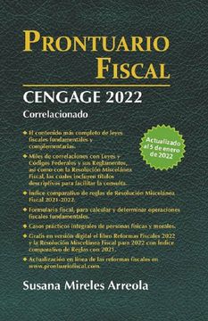 portada Prontuario Fiscal Cengage 2022