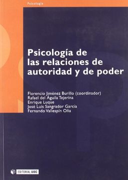portada Psicología de las Relaciones de Autoridad y de Poder (in Spanish)