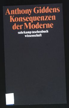 portada Konsequenzen der Moderne. Suhrkamp-Taschenbuch Wissenschaft; 1295 (en Alemán)
