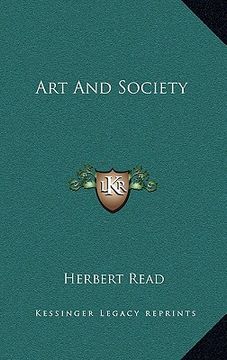 portada art and society (en Inglés)