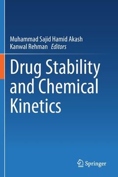 portada Drug Stability and Chemical Kinetics (en Inglés)