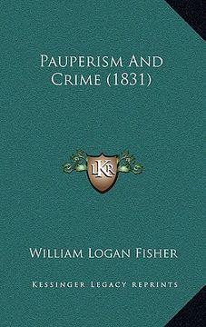 portada pauperism and crime (1831)