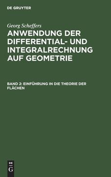 portada Einfã Â¼Hrung in die Theorie der flã Â¤Chen (German Edition) [Hardcover ] (in German)