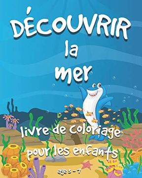 portada Découvrir la Mer: Un Livre de Coloriage (en Francés)