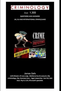 portada Criminology: Over 1,300 Questions and Answers (en Inglés)