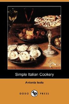 portada simple italian cookery (dodo press)
