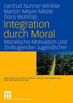 portada integration durch moral (en Alemán)