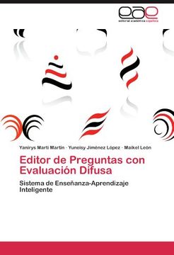 portada Editor de Preguntas con Evaluación Difusa: Sistema de Enseñanza-Aprendizaje Inteligente