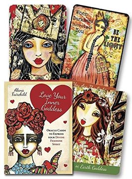 portada Love Your Inner Goddess Cards: An Oracle to Express Your Divine Feminine Spirit (en Inglés)