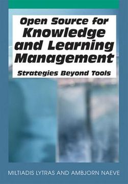portada open source for knowledge and learning management: strategies beyond tools (en Inglés)