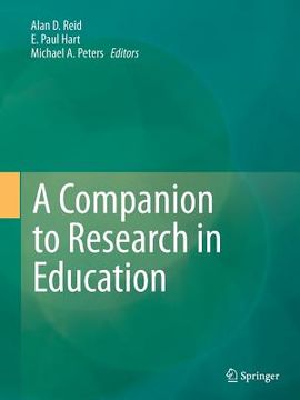 portada A Companion to Research in Education (in English)