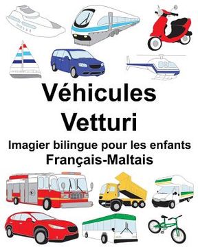 portada Français-Maltais Véhicules/Vetturi Imagier bilingue pour les enfants (en Francés)