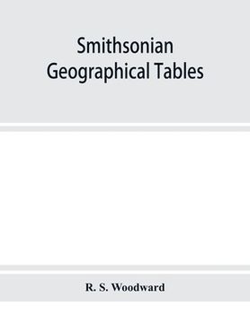 portada Smithsonian geographical tables (in English)