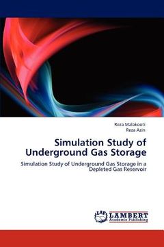 portada simulation study of underground gas storage (en Inglés)