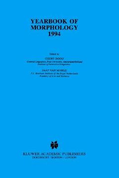 portada yearbook of morphology 1994: theme: mechanisms of morphological change (in English)