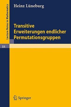 portada transitive erweiterungen endlicher permutationsgruppen (en Alemán)