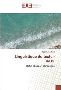 portada Linguistique du texte - nass