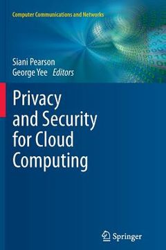 portada Privacy and Security for Cloud Computing (en Inglés)