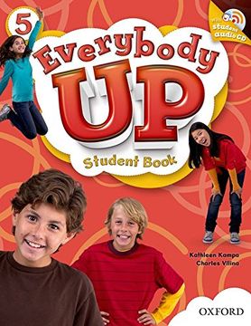 portada Everybody up 5 Student Book With cd: Language Level: Beginning to High Intermediate. Interest Level: Grades K-6. Approx. Reading Level: K-4 (en Inglés)