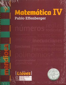 portada Matematica 4 - Serie Llaves (Novedad 2019)