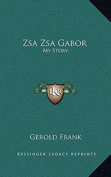 portada zsa zsa gabor: my story (en Inglés)
