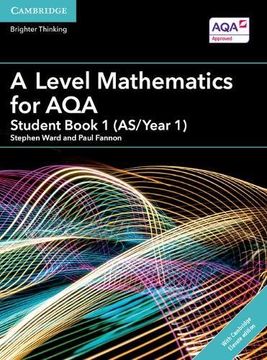 portada A Level Mathematics for AQA Student Book 1 (AS/Year 1) with Cambridge Elevate Edition (2 Years) (AS/A Level Mathematics for AQA)