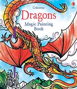 portada Dragons Magic Painting Book (Magic Painting Books) 