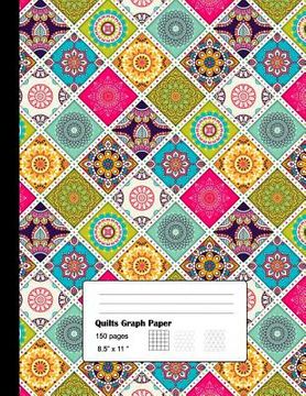 portada Quilts Graph Paper: Graph Paper 3 patterns for Quilts and Patchwork for Designs and Creativity/Square, Hexagon and Triangle (in English)